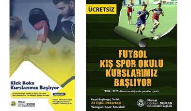 Buca’da Ücretsiz Kick Boks ve Futbol Kurslarıyla Gençler İçin Yeni Dönem Başlıyor