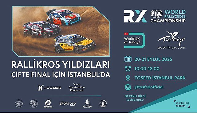 İBB’nin Desteğiyle Dünya ve Avrupa Rallikros Şampiyonaları İstanbul’da Final Yapıyor