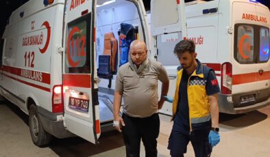 İnegöl Cerrah Mahallesi’nde Korkutan Kaza: İki Otomobil Çarpıştı, Yaralılar Hastanede
