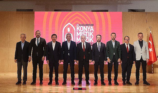 Konya Mistik Müzik Festivali ve Kültür Yolu İşbirliğinin Basın Toplantısı