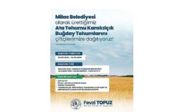 Milas Belediyesi Ata Tohumu Projesiyle Geleceğe Yönelik Üretim Destekleri