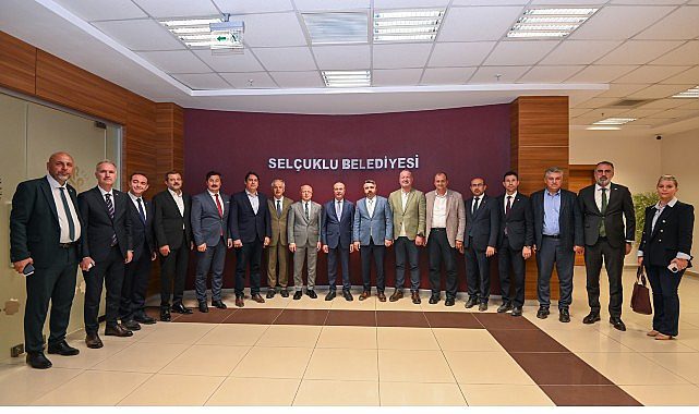 Selçuklu’da Vizyon Projeleriyle Bursa Heyetiyle Doğrudan Bilgilendirme ve Ziyaret