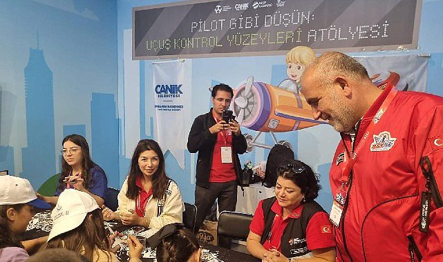 TEKNOFEST İstanbul’da Gençlerle Buluşan Canik Belediye Başkanı