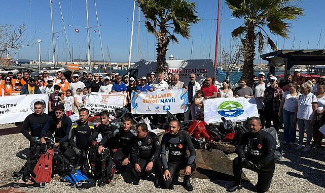 Urla Kıyılarında ICC Günü İçin Özverili Temizlik Etkinliği: 1,5 Ton Atık Toplandı